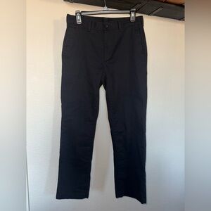 George Men's Black Chinos